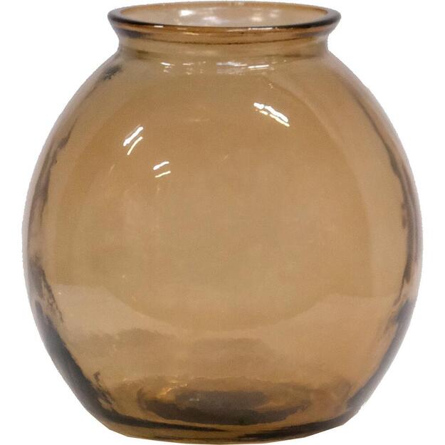 Stiklo vaza WINSLET, M, dūmų spalvos