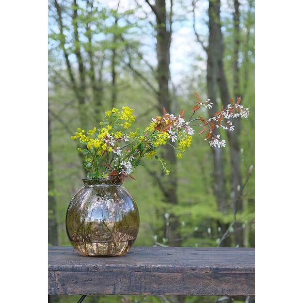 Stiklo vaza WINSLET, M, dūmų spalvos 2