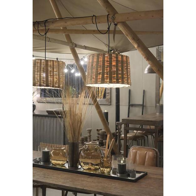 Stiklo vaza WINSLET, M, dūmų spalvos 1