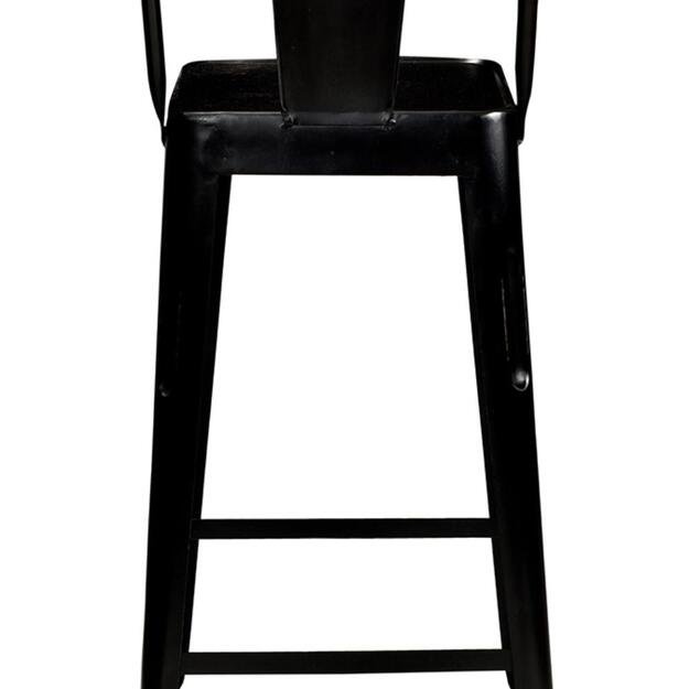 Baro kėdė COPENHAGEN, antikinė juoda  1