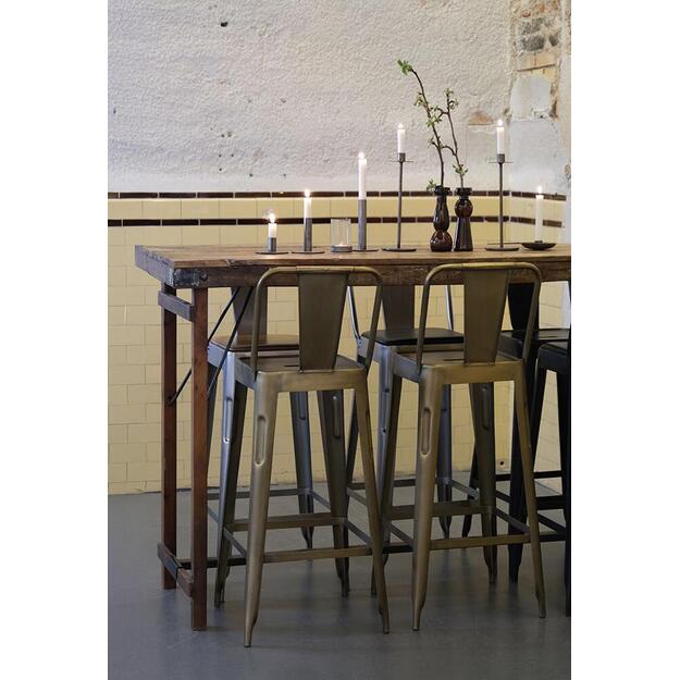 Baro kėdė COPENHAGEN, antikinis žalvaris 2