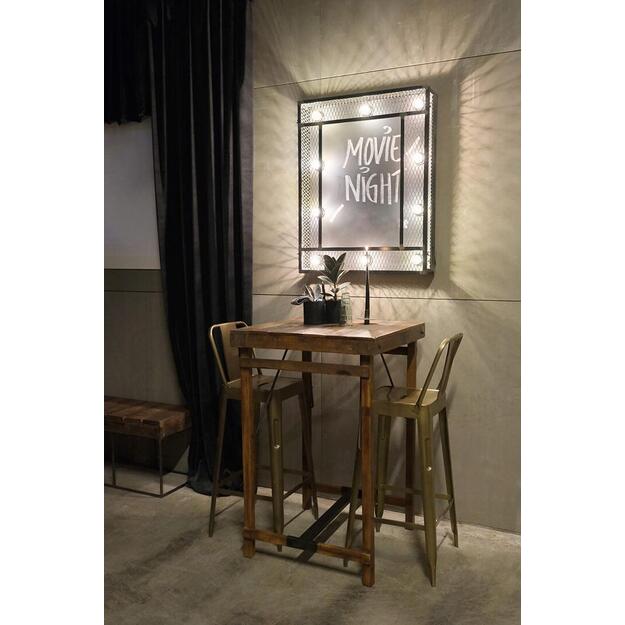 Baro kėdė COPENHAGEN, antikinis žalvaris 5