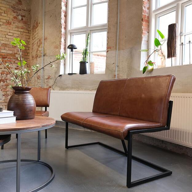 Dvivietė odinė sofa JUDI  3