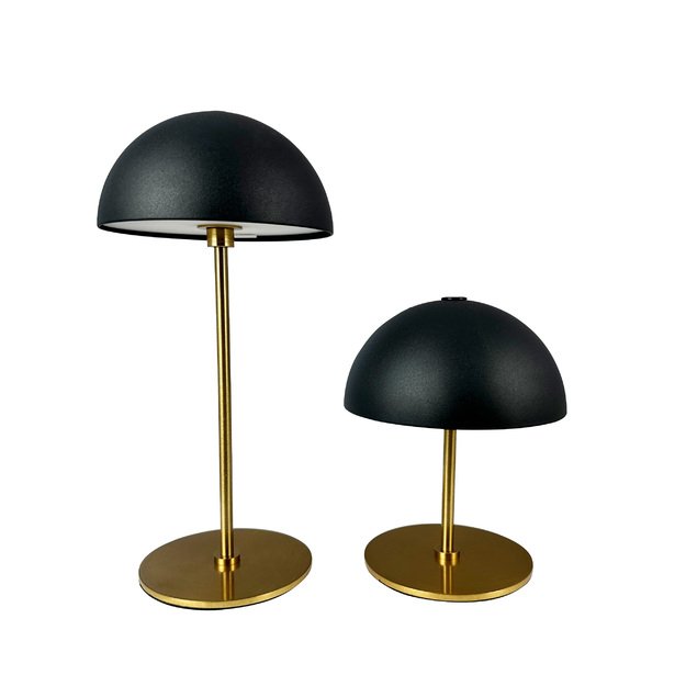 ALONG LED Minibordlampe sølv 2 stk. i æske