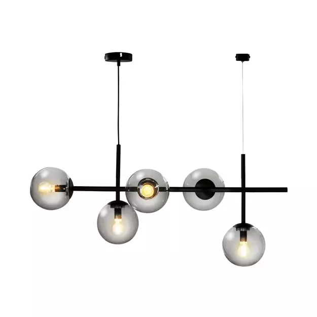 COMO pakabinamas šviestuvas, juodas  3