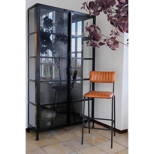 Baro kėdė DINER, ruda/juoda 3