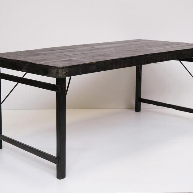 Valgomojo stalas JAVA, juodas 1