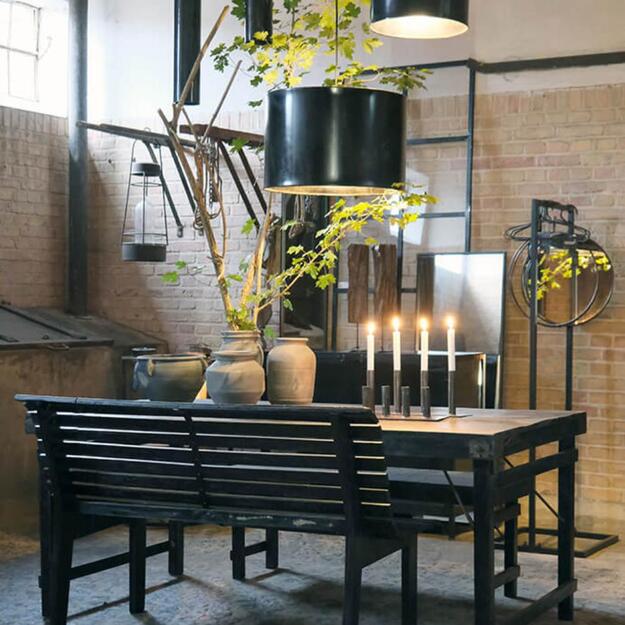 Valgomojo stalas JAVA, juodas 2