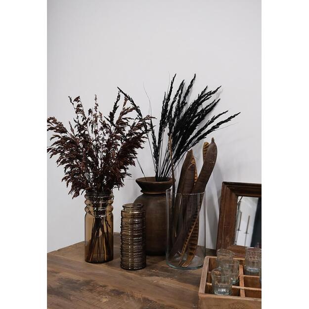 Cilindrinė stiklo vaza BLUNT  3