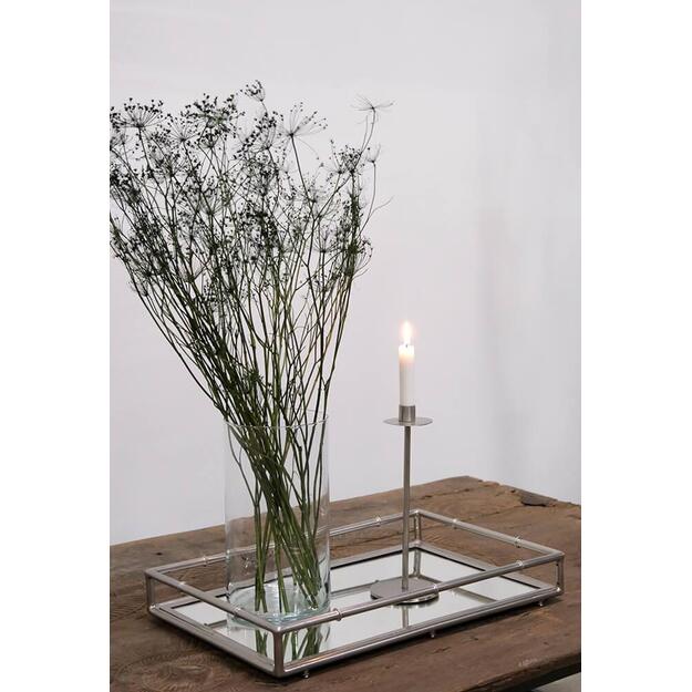 Cilindrinė stiklo vaza BLUNT  4