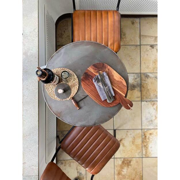 Valgomojo kėdė DINER, dygsniuotos odos 5