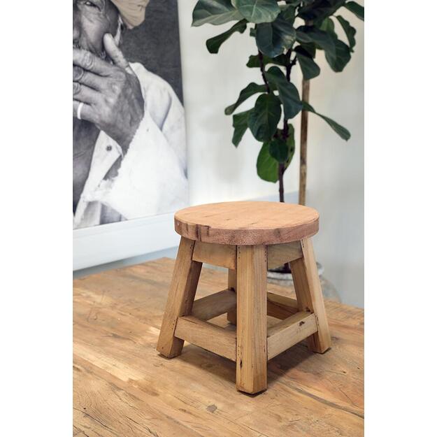 Mini taburetė NORDIC, apvali 1