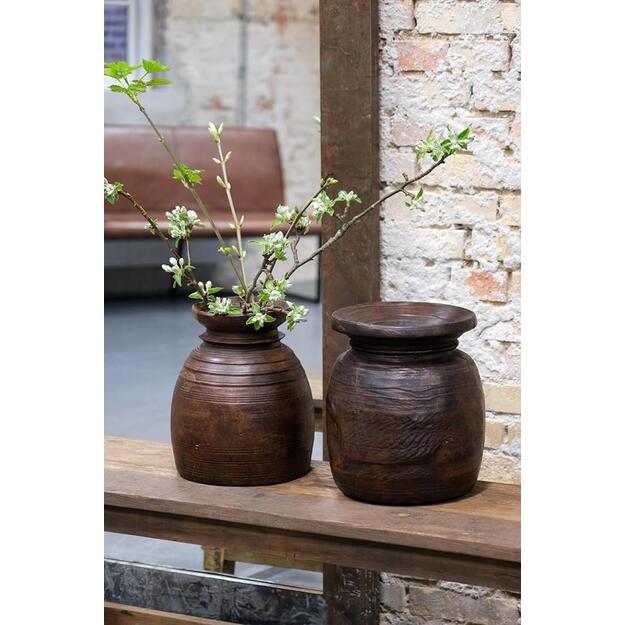 Autentiška medinė vaza  1