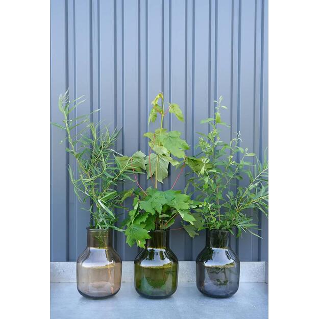 Vaza FLORA, alyvų žalia  1