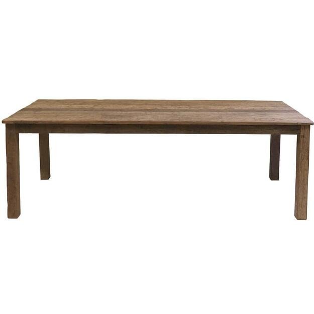 RUSTIC stiliaus valgomojo stalas iš perdirbtos medienos, 230 cm
