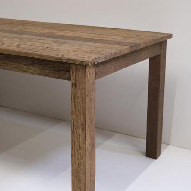RUSTIC stiliaus valgomojo stalas iš perdirbtos medienos, 230 cm 1