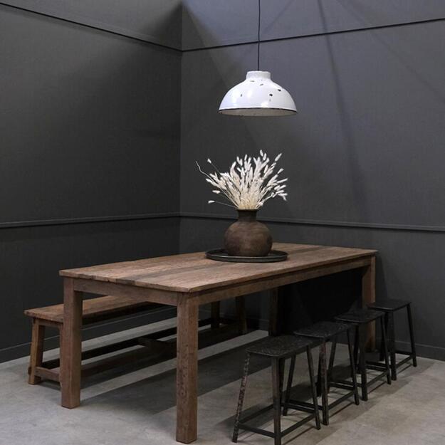 RUSTIC stiliaus valgomojo stalas iš perdirbtos medienos, 230 cm 4