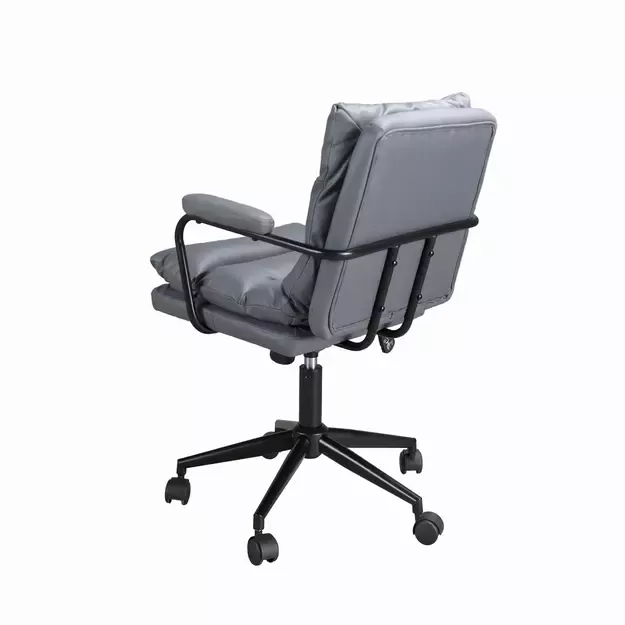 Besisukanti biuro kėdė, pilka 3