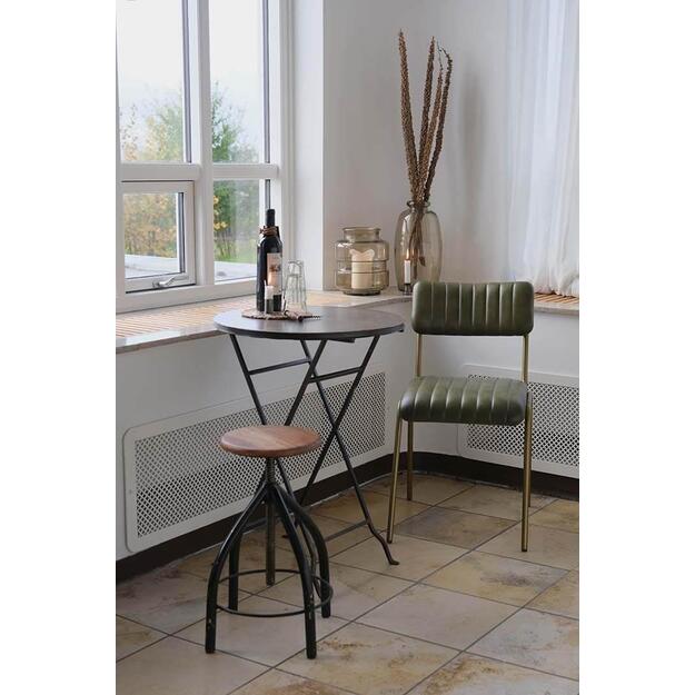 Valgomojo kėdė DINER, dygsniuotos odos 2