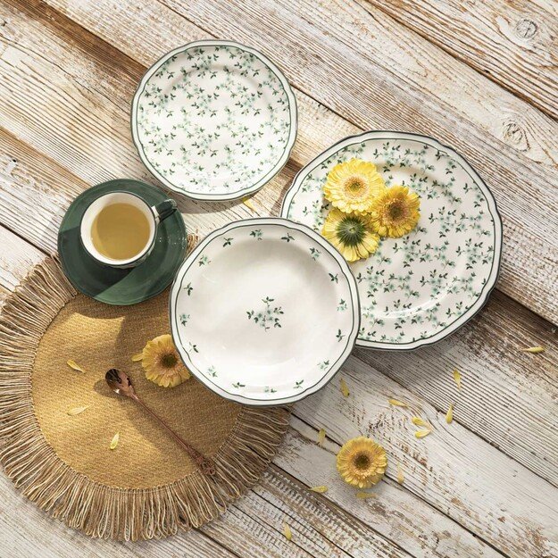 Lėkštė GRETA, žalia, 27 cm 2