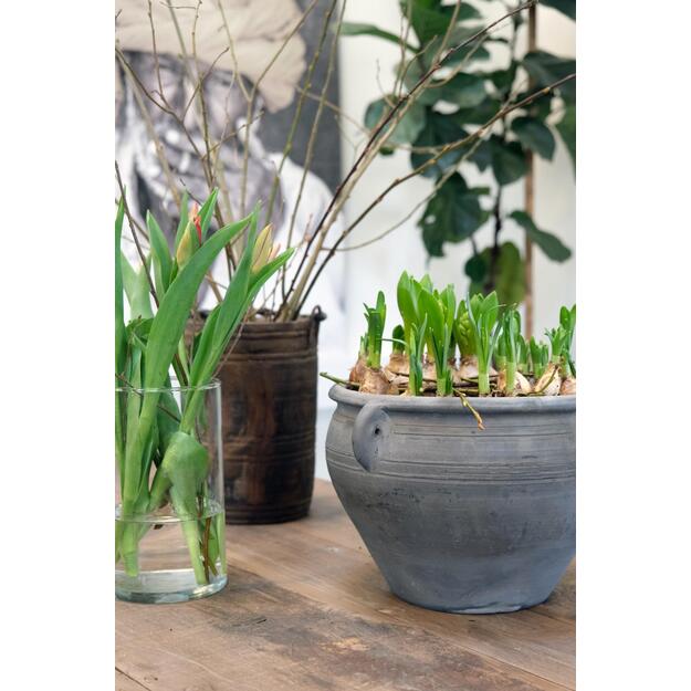 Cilindrinė stiklo vaza ASHLEY  4