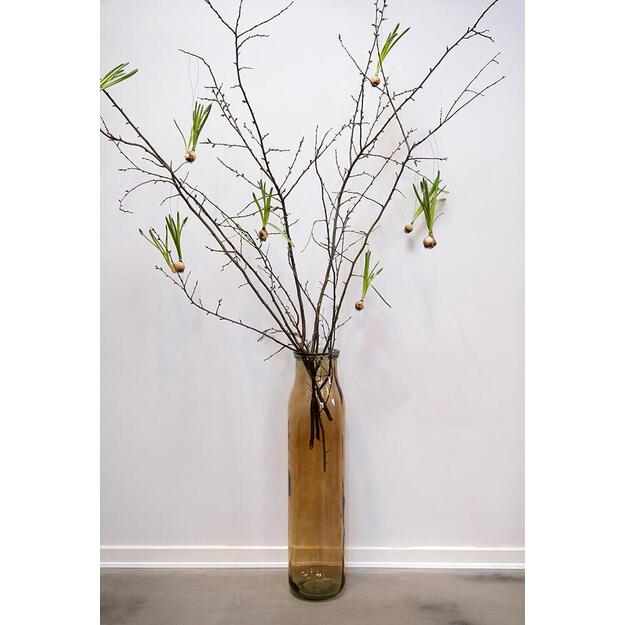 Stiklo grindų vaza LAWRENCE, dūmų spalvos 1