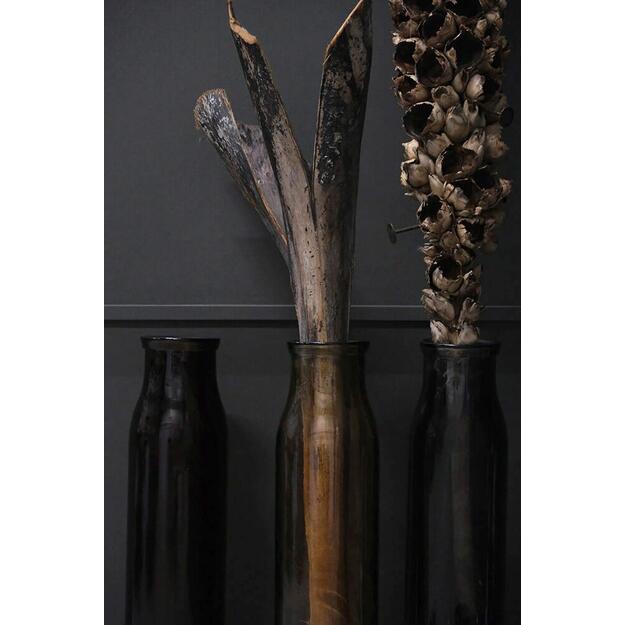 Stiklo grindų vaza LAWRENCE, dūmų spalvos 5