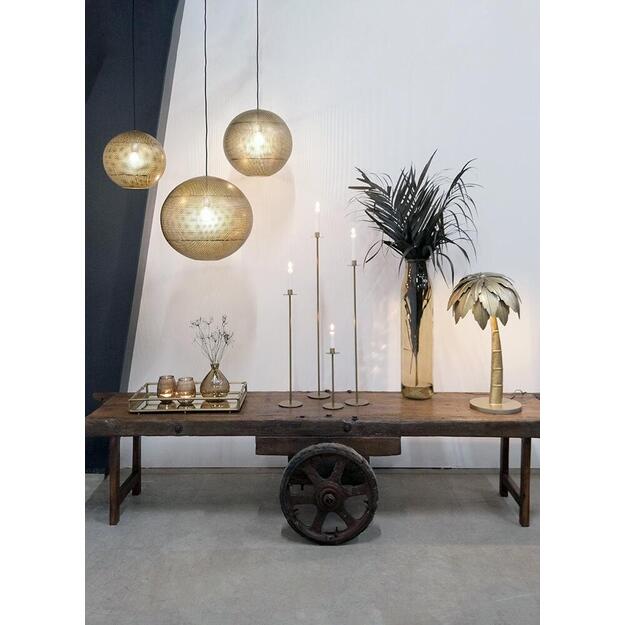 Stiklo grindų vaza LAWRENCE, dūmų spalvos 3