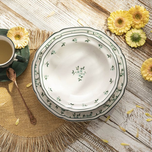 Lėkštė GRETA, gili, žalia, 22 cm  1