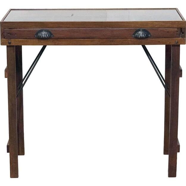 Konsolinis staliukas su skyreliais