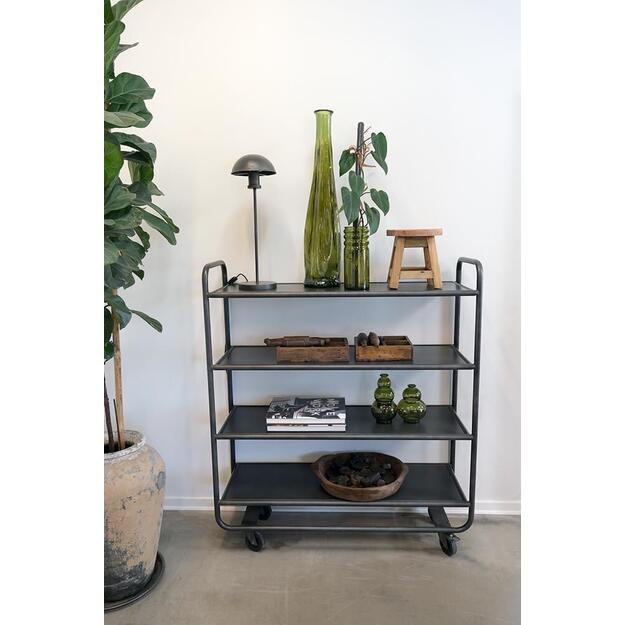 Stiklo vaza BEERY, alyvuogių žalia  6