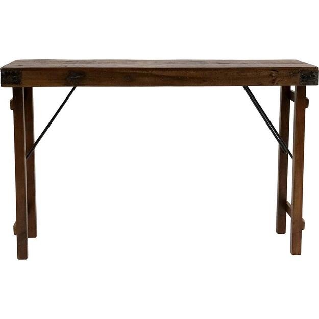 Konsolinis staliukas PRAMOD iš perdirbtos medienos