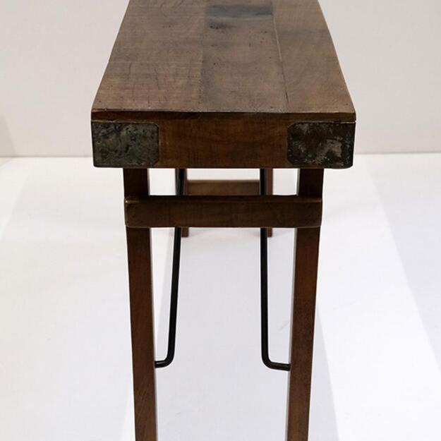 Konsolinis staliukas PRAMOD iš perdirbtos medienos 1