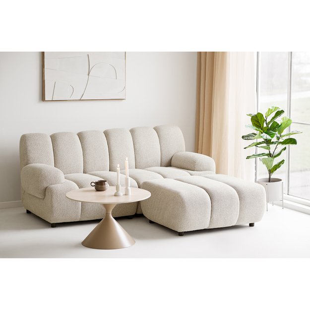 Modulinė sofa TAZA, 2,5 vietos, su pufu 3