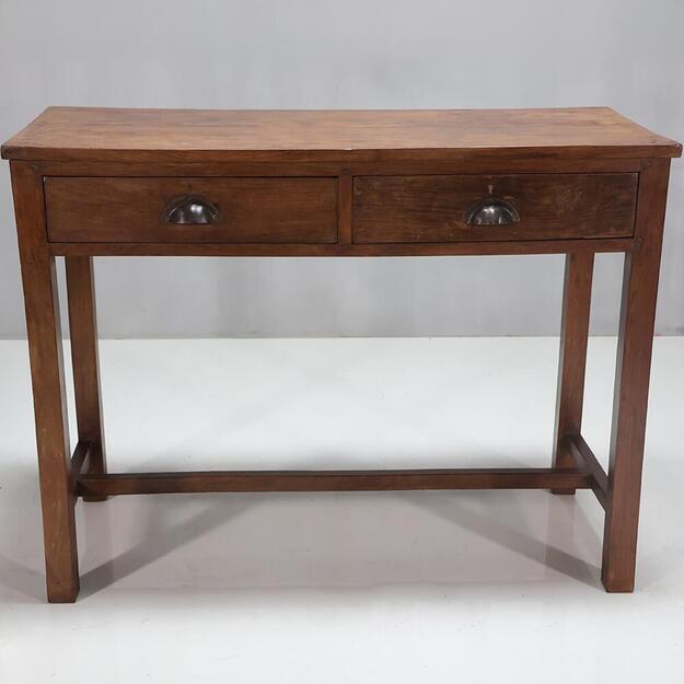 Konsolė su dviem stalčiais