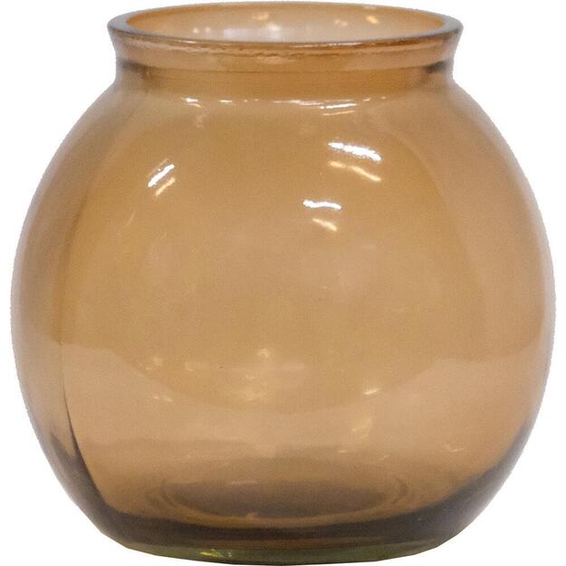 Stiklo vaza WINSLET, S, dūmų spalvos