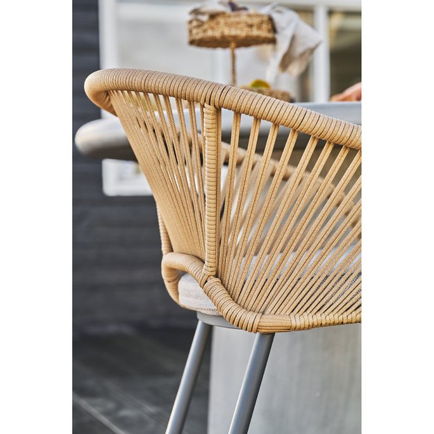 Lauko kėdė NOVELLA, beige/smėlio 5