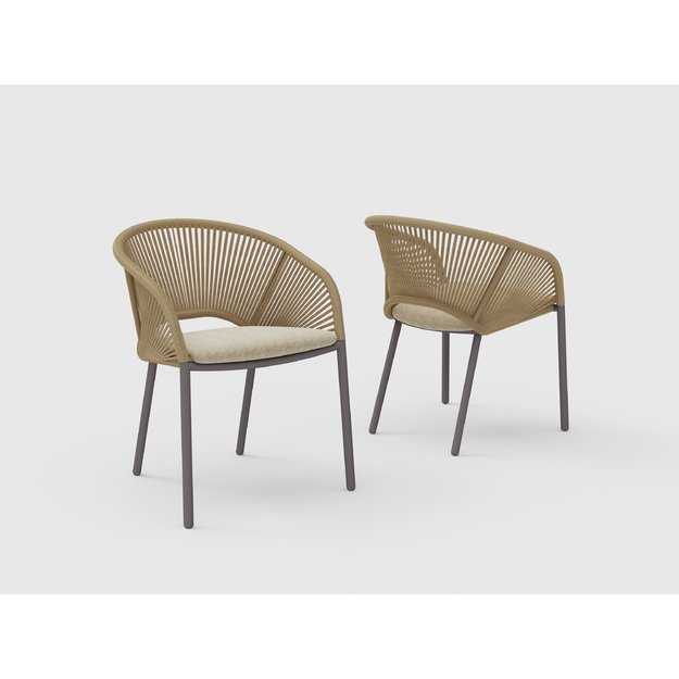Lauko kėdė NOVELLA, beige/smėlio 6
