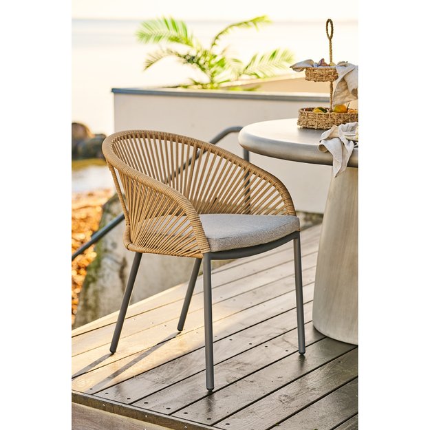 Lauko kėdė NOVELLA, beige/smėlio 7