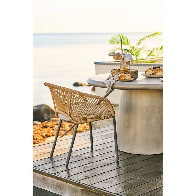 Lauko kėdė NOVELLA, beige/smėlio 8