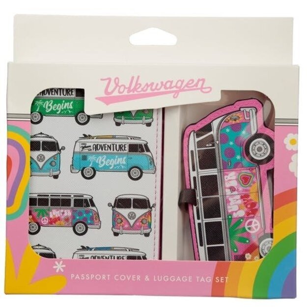 Dėklas pasui ir lagamino žymeklis Volkswagen VW T1 Camper 